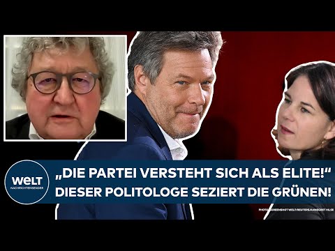 DEUTSCHLAND: "Die Partei versteht sich als Elite!" Dieser Politologe seziert die Grünen