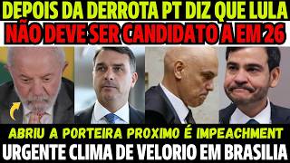 INFORMAÇÃO QUE EXPLODIU AGORA EM BRASILIA LULA DESISTE APOS DERROTA DE BESSIAS MORAES COM MEDO