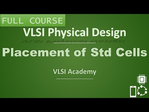 PD Lec 32 - Placement of std cells | VLSI | Physical Design
