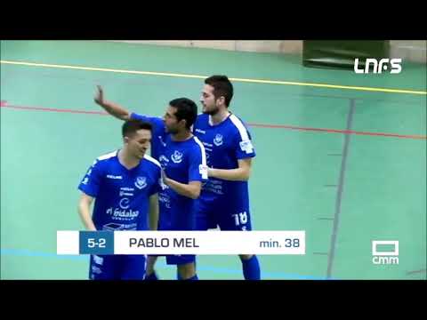 Gol Pablo Mel (5-2) Manzanares FS - Colo Colo Zaragoza. J26, 2Div. LNFS