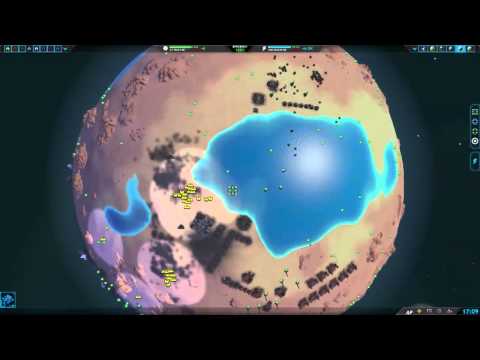 Planetary Annihilation Gamma : Eight Player Free for All - LAZERSSSSSSSSSSSSS