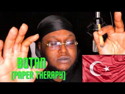 AMERICAN REACTS TO TURKISH RAP BOTAN BEYAZ (PAPER THERAPY)
