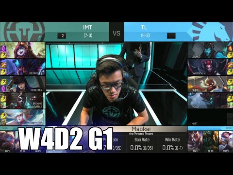 Immortals vs Liquid | Week 4 Day 2 S6 NA LCS Spring 2016 | IMT vs TL G1 W4D2
