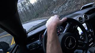 2022 Mustang GT S550 6spd manual and a Curvy Mountain Road, drive