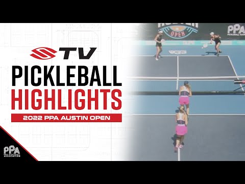 The Intense & Long Firefight Pickleball Highlight - 2022 PPA Austin Open Women's Doubles