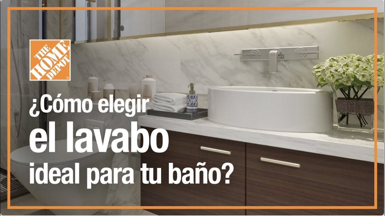 Cómo elegir el lavabo ideal para tu baño | Baños | The Home Depot Mx