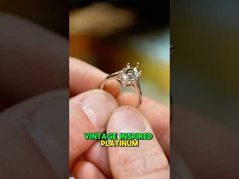 A Vintage-Inspired Marquise Diamond Engagement Ring! 💍✨