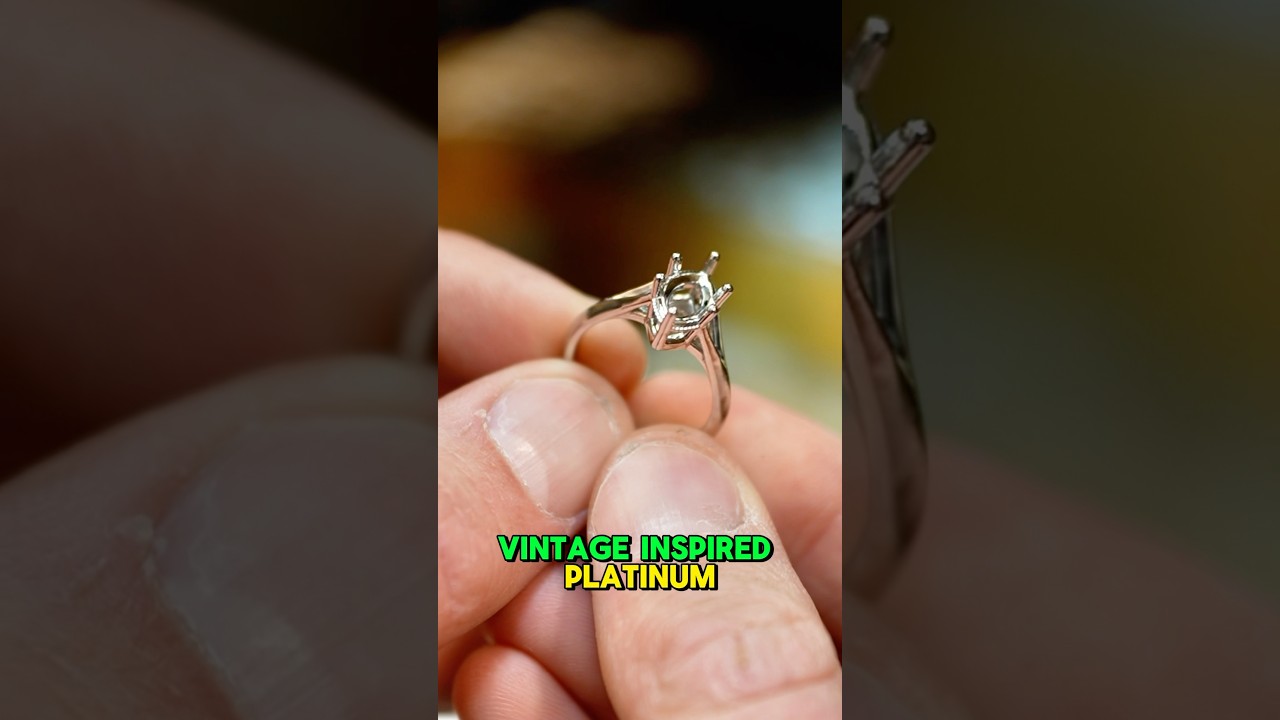 A Vintage-Inspired Marquise Diamond Engagement Ring! 💍✨