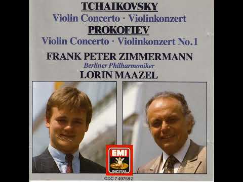 Prokofiev: Violin Concerto No. 1 in D major, Op. 19 - Frank Peter Zimmermann, Lorin Maazel, Berlin