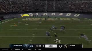 Wk 1 FCS NORTHWEST SHARKS VS COLORADO