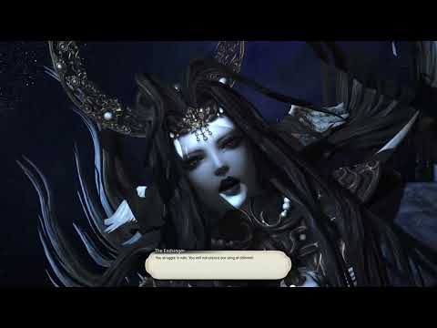 Zenos Turns Into A Dragon To Help Defeat The EndSinger - Cutscene - FF14