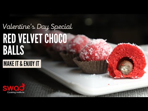 Red Velvet Choco Balls | Chocolate Pops | Choco Pops | Chocolate Bite | Chocolate Bombs | Bakery