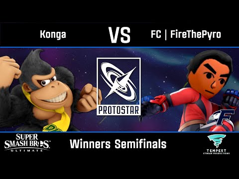 Konga (Donkey Kong) vs FC | FireThePyro (Mii Brawler) - Ultimate Winners Semifinals - Protostar #39