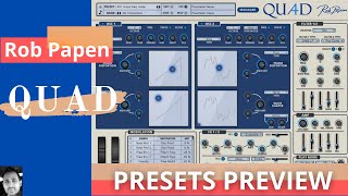Video thumbnail for Rob Papen | Quad | Introduction Presets by Simon Le Grec