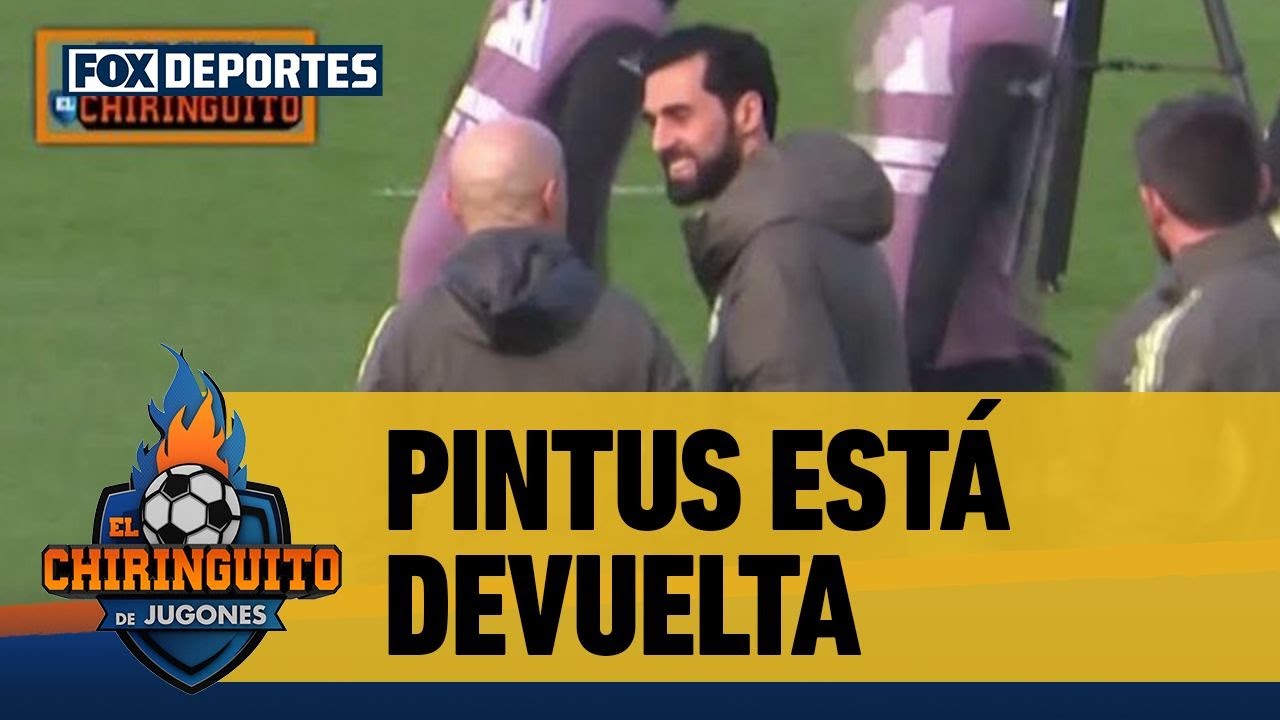 👑🔝 ÁLVARO ARBELOA y ANTONIO PINTUS dirigen la práctica del REAL MADRID | El Chiringuito