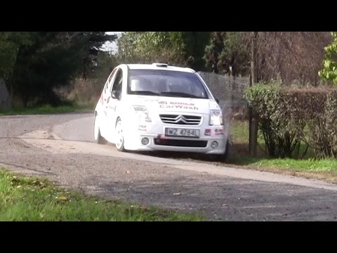 2 Rajd Jastrzębski 2014 - Przemek Smoliński Karolina Baćkowska Citroen C2 by OesRecords