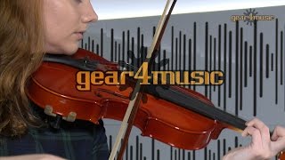 Video thumbnail for Student Full Size 4/4 Violin by Gear4music by Gear4music Guitars