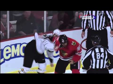 Jake Dowell vs Jamal Mayers Oct 8, 2011