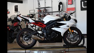 Video Thumbnail for 2016 Triumph Daytona 675R ABS