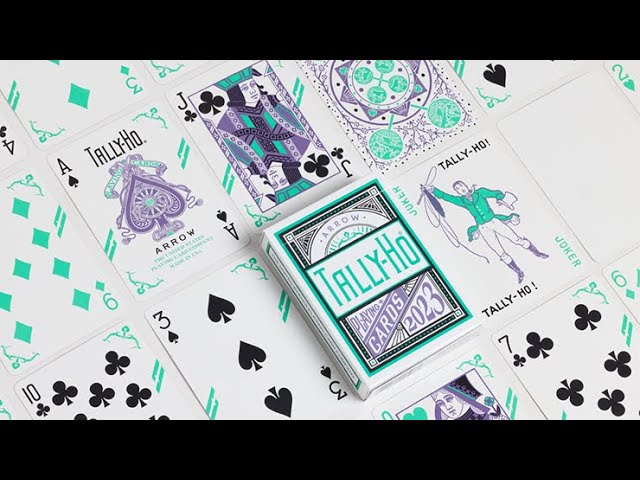 Vídeo relacionado con SOLOMAGIA Tally Ho Fan Back Arrow Playing Cards by US Playing Card Co.