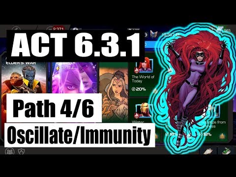 Act 6.3.1 Path 4/6 (Oscillate/Immunity) - Marvel Contest of Champions