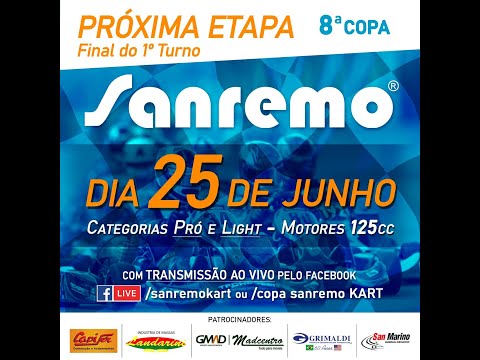 8ª Copa Sanremo de Kart 2022 - 5ª Etapa - Parte 1