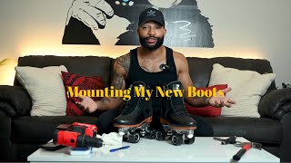 Mounting New Skate Boots! + Blender Spin Tutorial