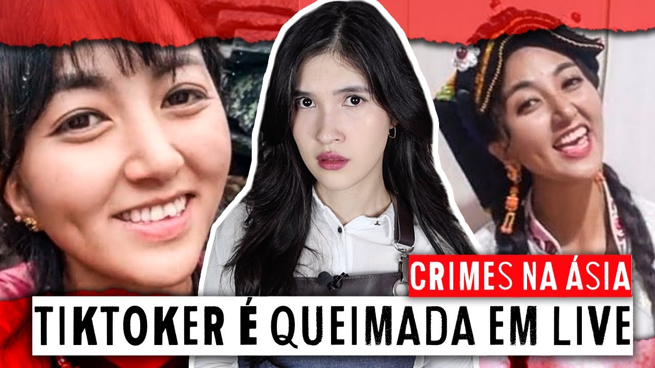 TIKTOKER É QUEIMADA VIVA DURANTE LIVE | Crimes Reais na Ásia