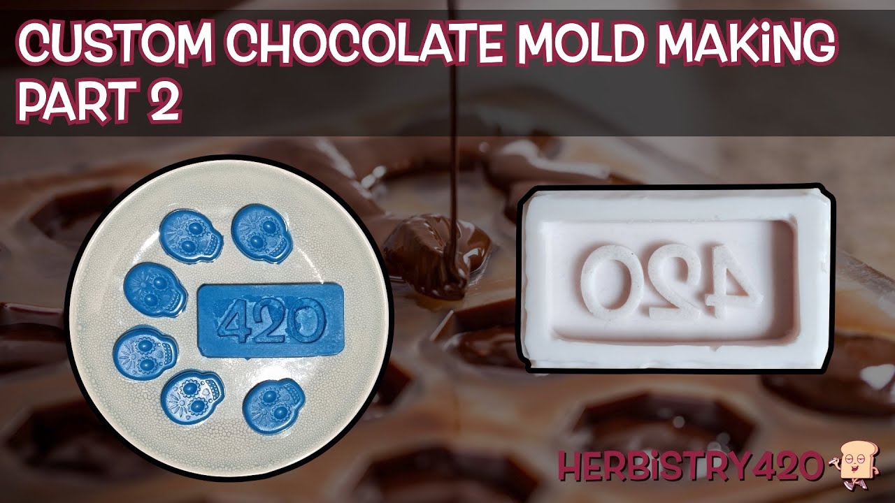 Custom Chocolate Mold DIY Part 2: Easy Silicone Pour Guide