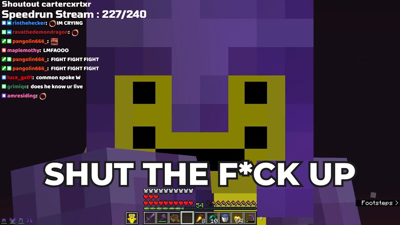 Spoke forgets PrinceZam is Live...