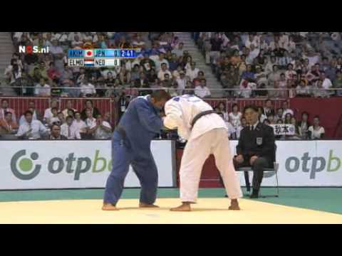 JUDO 2010 World Championships: Hiroyuki Akimoto (JPN) - Dex Elmont (JPN)