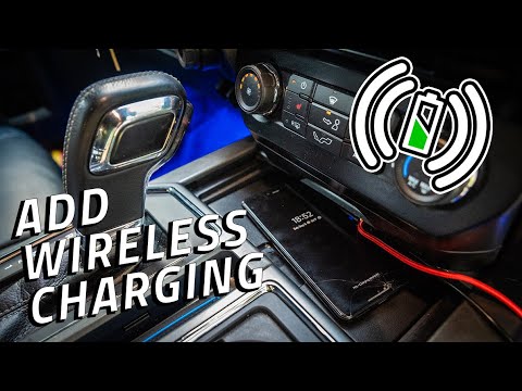 Adding Wireless Charging to my F150! Scosche Magic Mount Charger