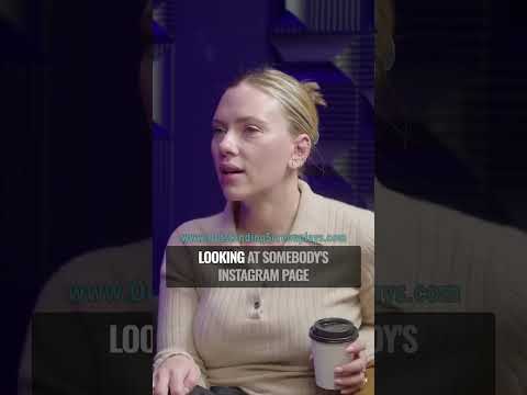 Why Scarlett Johansson is not on social media