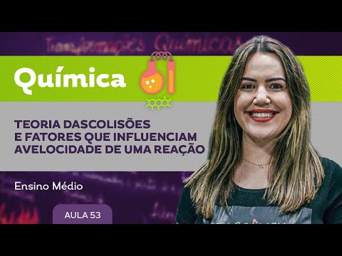 Teoria das colisões e fatores que influenciam a velocidade de uma reação​ ​- Química - Ensino Médio