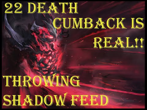 Real Comeback On Feeding Shadow Fiend