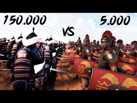 5,000 ROMAN GENERALS vs 150,000 MONGOLS | UEBS 2