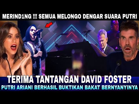 Merind1ng !!! Putri Ariani Buktikan Bakat Bernyanyinya di Depan David Foster & Peabo Bryson !!!