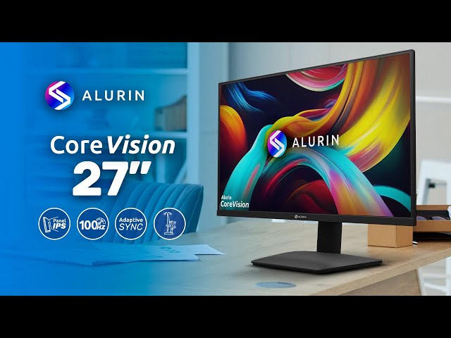 Alurin CoreVision 27 FHD 27" LED IPS FullHD 100Hz dimmerabile video