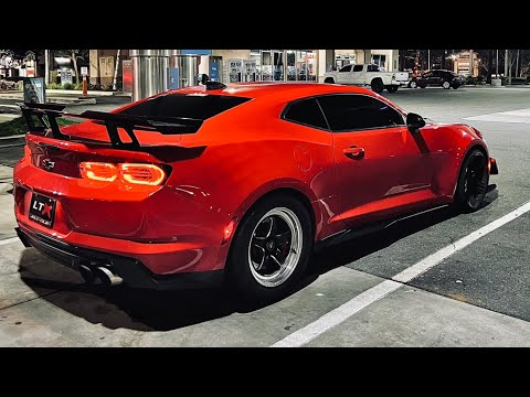 Camaro ZL1 Gets Weld Racing Wheels S71s #racing #chevrolet #wheels