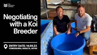 How I Convinced a Koi Breeder to Sell Me Their Top Fish! | EP #001