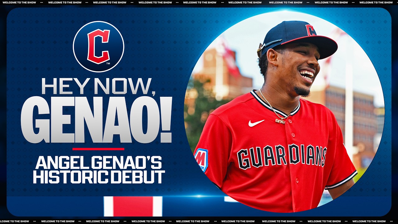 Angel Genao is the first player in Cleveland FRANCHISE HISTORY with FOUR hits in his MLB debut! 😱