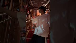 東京タワー階段で登ってきた！登り切れるか不安だったけど、案外あっさり登れてよかった笑　#ファッション #fashion #秋服コーデ #東京タワー #vlog #散歩 #旅行 #旅行vlog
