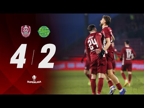 CFR CLUJ vs METALOGLOBUS 4 - 2 | REZUMAT