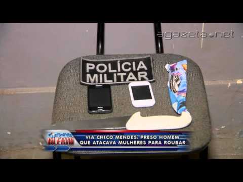 Preso homem que atacava mulheres para roubar 30 09 2014
