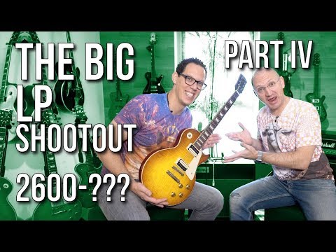The Big Les Paul Shootout Part IV - Guitars from €2600 to infinity