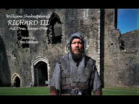 William Shakespeare's Richard III Soliloquy Voiced By Chris Barnicoat Actor