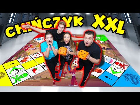 GRAMY w GIGA CHIŃCZYKA XXL z PRZESZKODAMI w NASZYM DOMU!