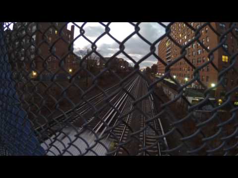 LIRR Passing by in Binaural Audio 1-26-17 - Listen with headphones