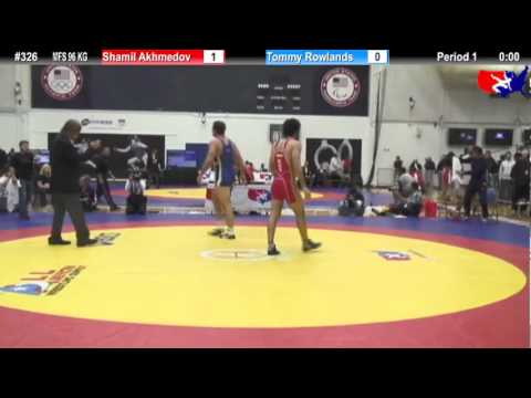 Schultz MFS 96 KG Semifinal: Shamil Akhmedov (Russia) vs. Tommy Rowlands (Sunkist Kids)