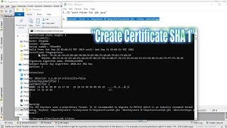 Cara membuat Certificate Fingerprints SHA1 || Android keystore generate key